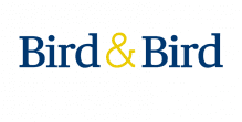 Blue and yellow Bird & Bird logo